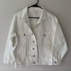 NWOT over sized denim jacket